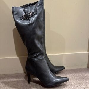 Calvin Klein Logan Leather Boots
